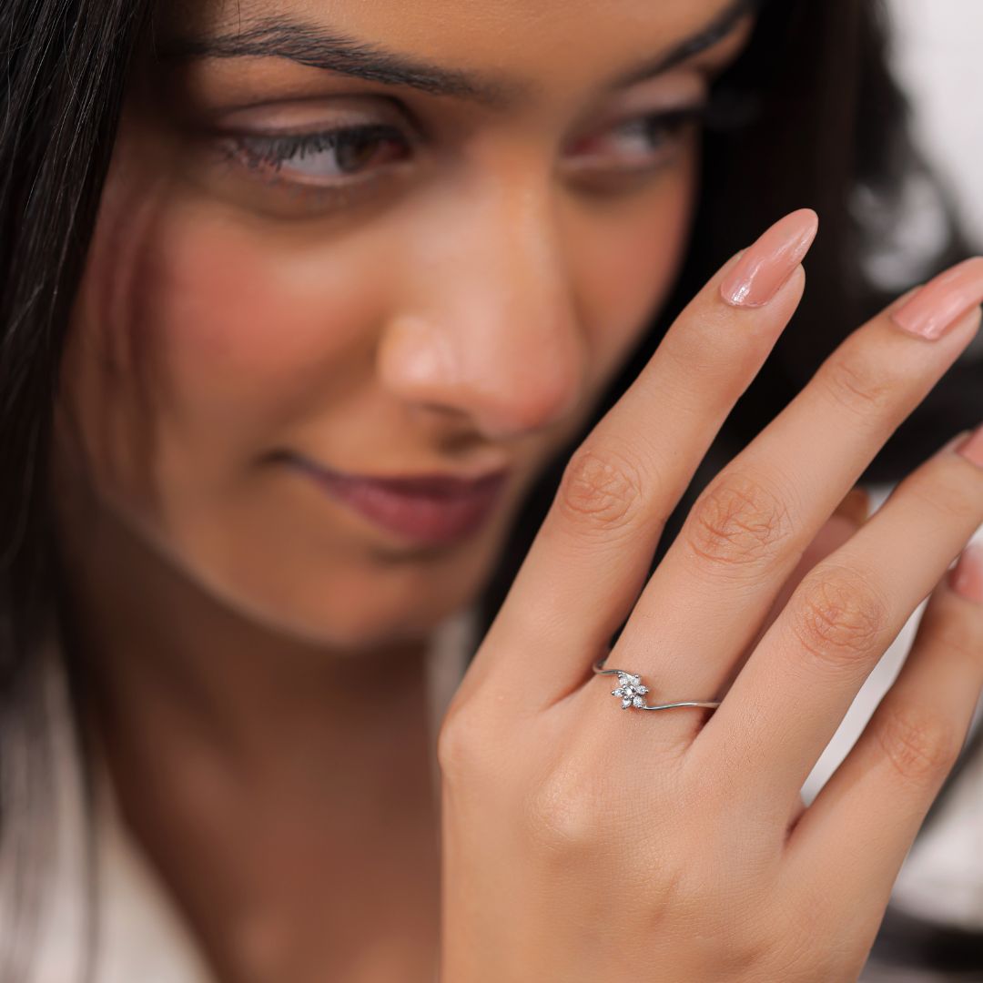 handcrafted 925 silver ring India at best price