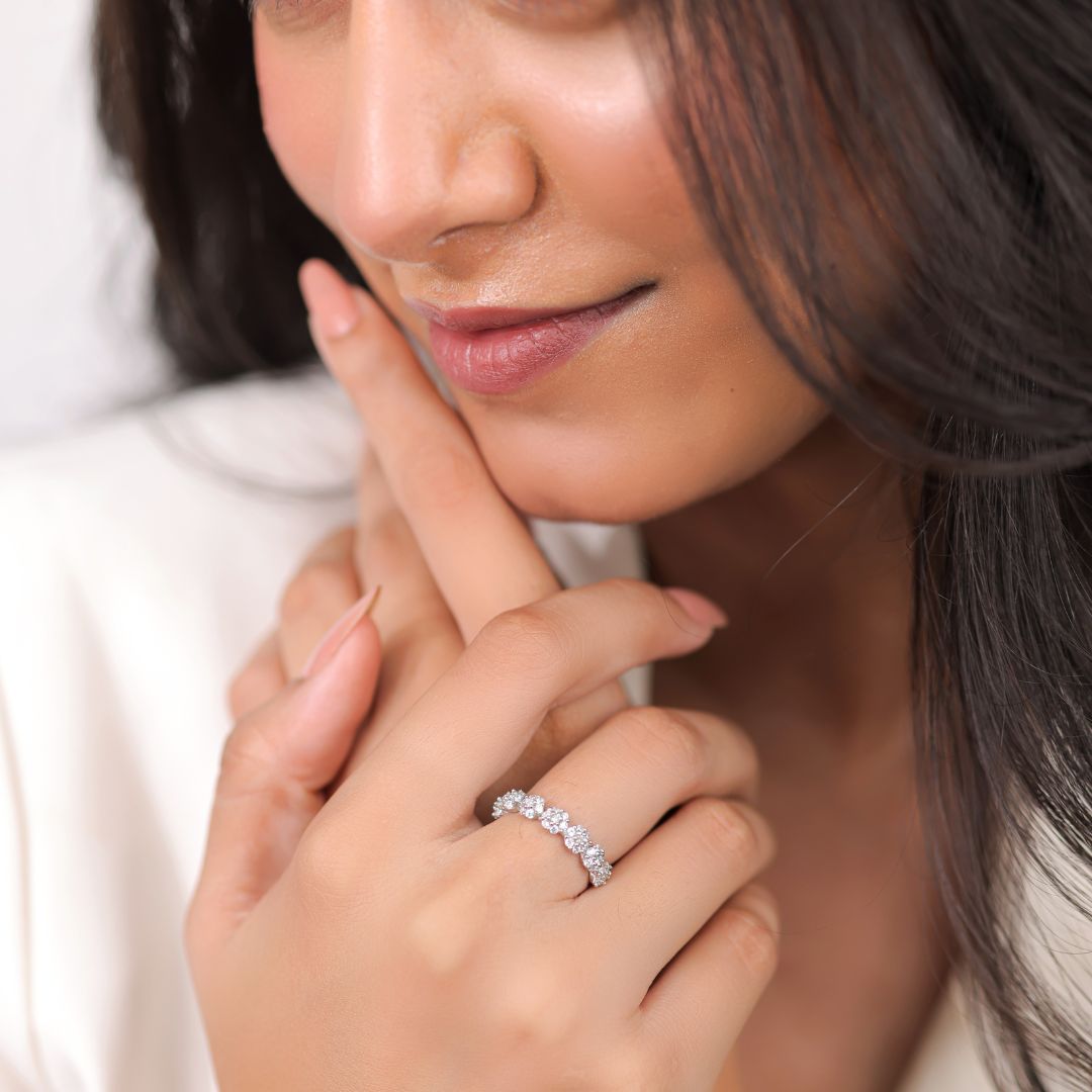 minimal 925 sterling silver ring for women India