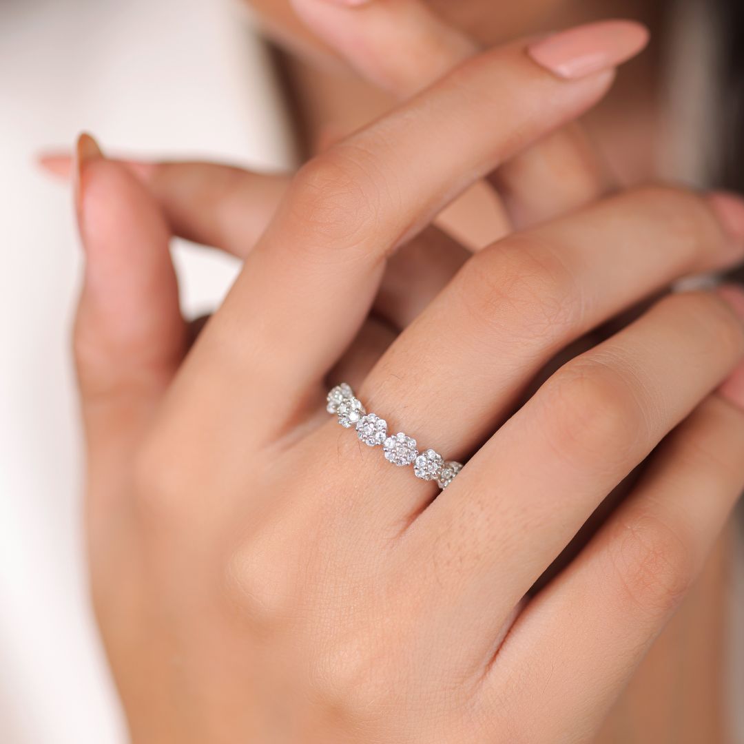 minimal 925 sterling silver ring for women India