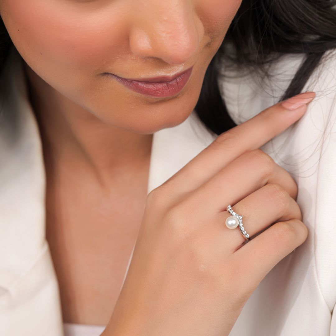 hallmarked 925 sterling silver ring India women