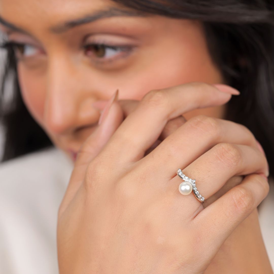 hallmarked 925 sterling silver ring India women