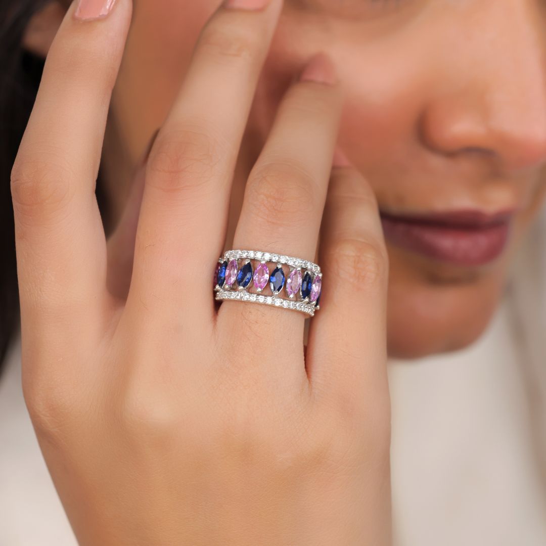 925 sterling silver ring for women India online