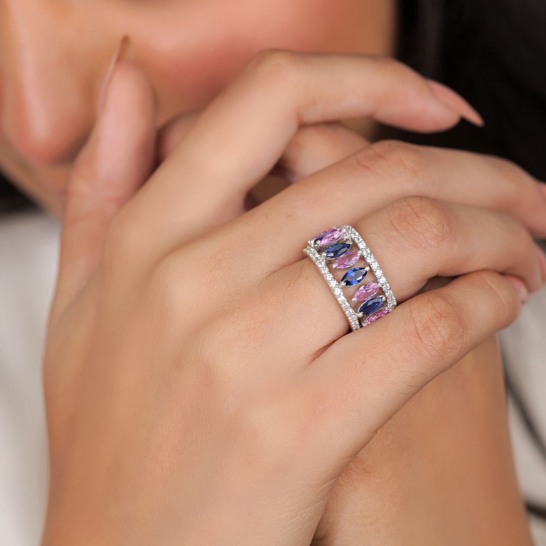 925 sterling silver ring for women India online