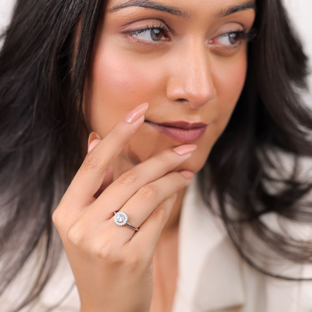 elegant 925 sterling silver ring women online India