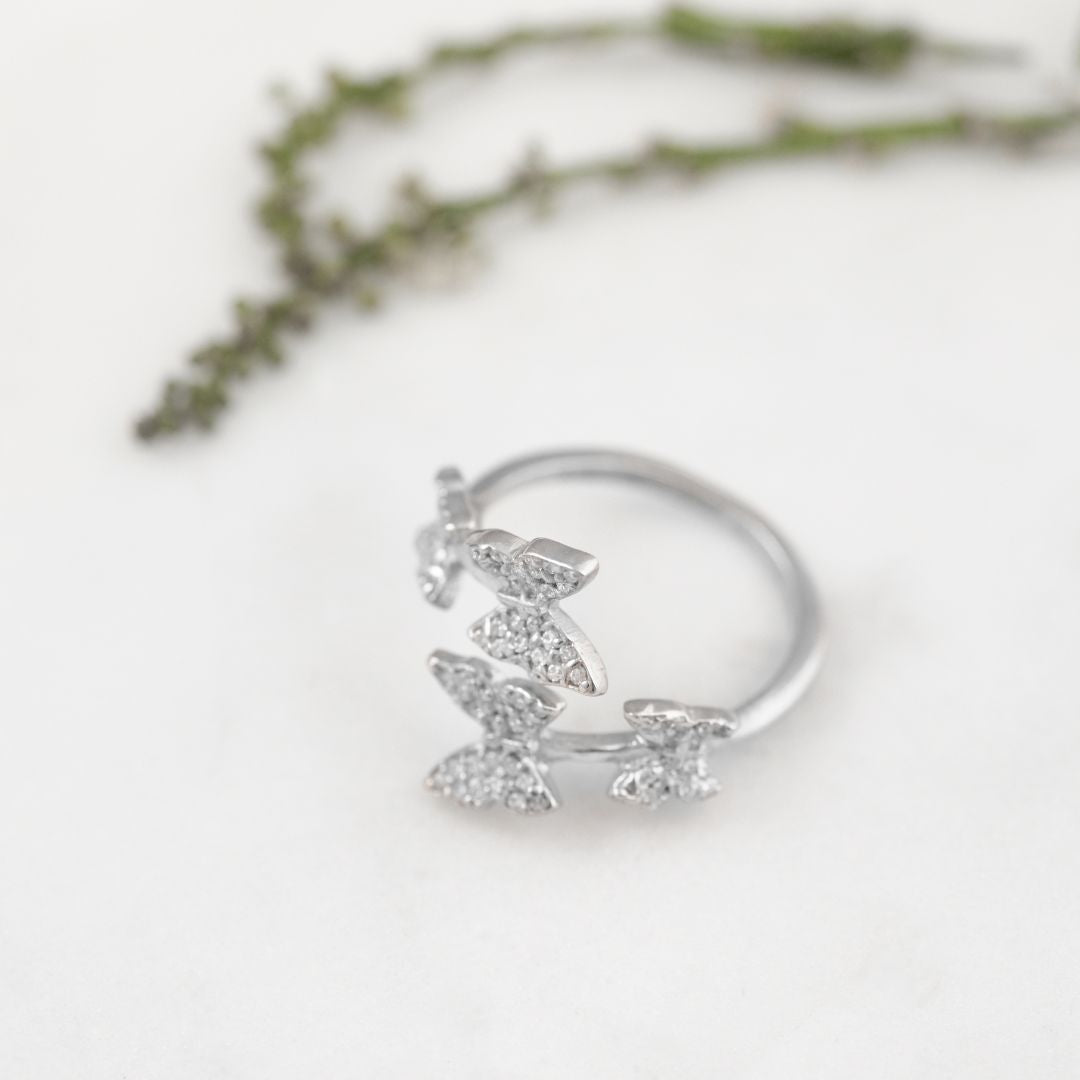 elegant 925 sterling silver ring women online India