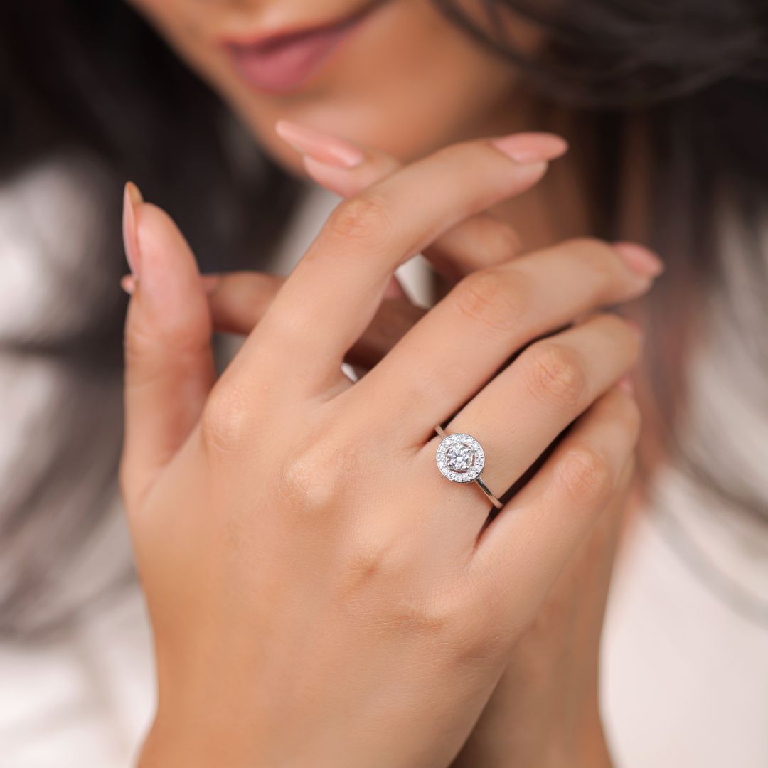 elegant 925 sterling silver ring women online India