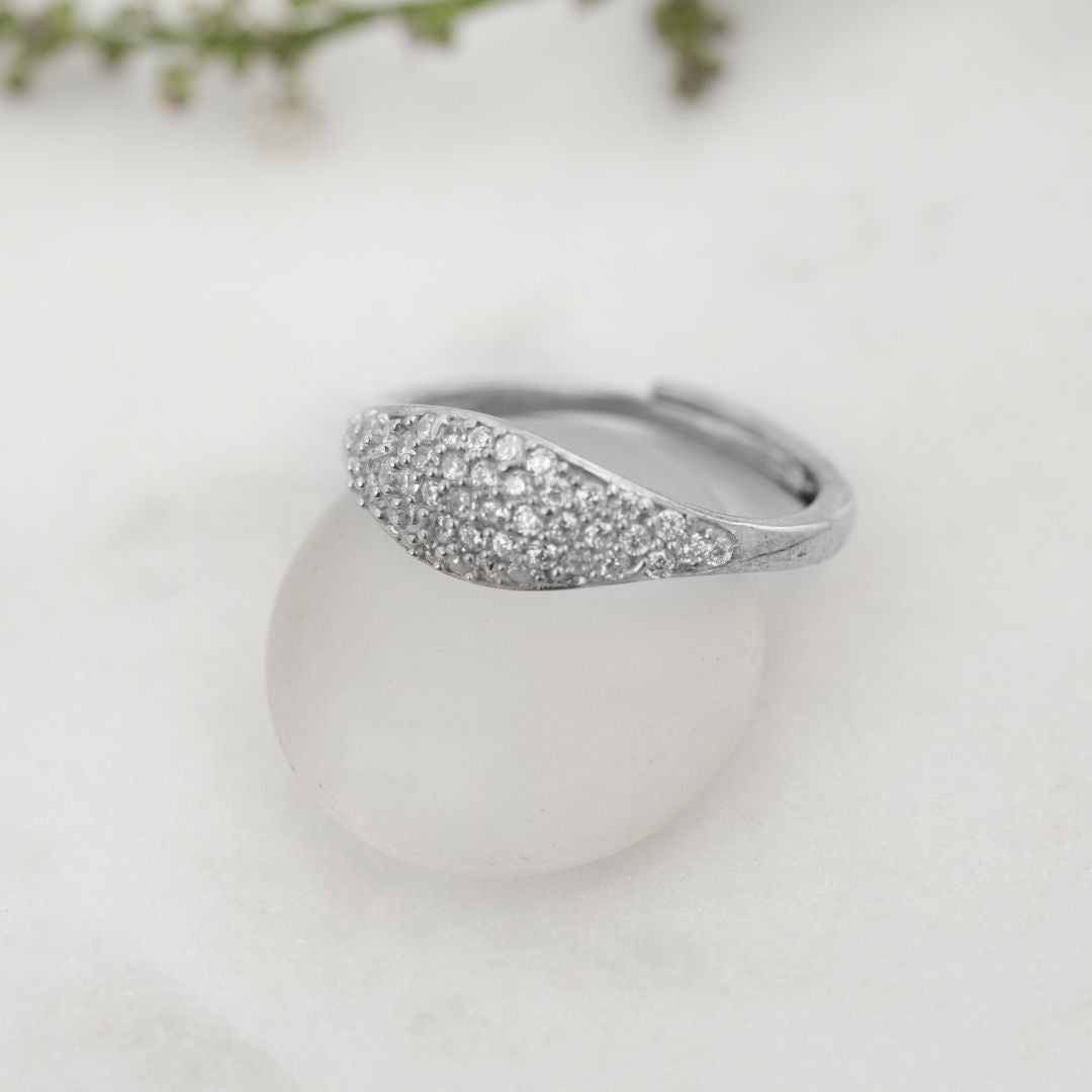 minimal 925 sterling silver ring for women India