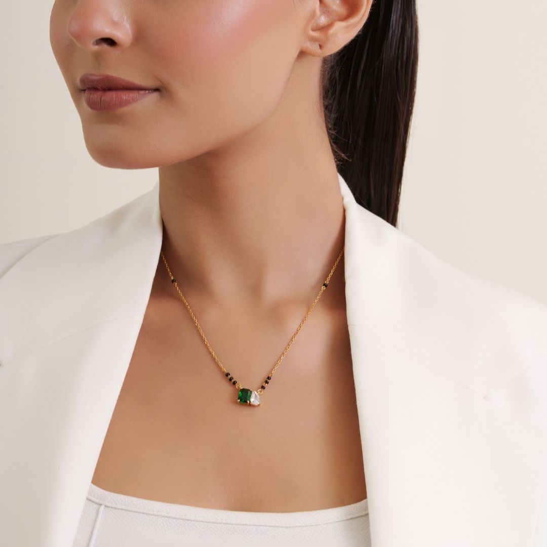 Evara Twin Essence Gold Mangalsutra