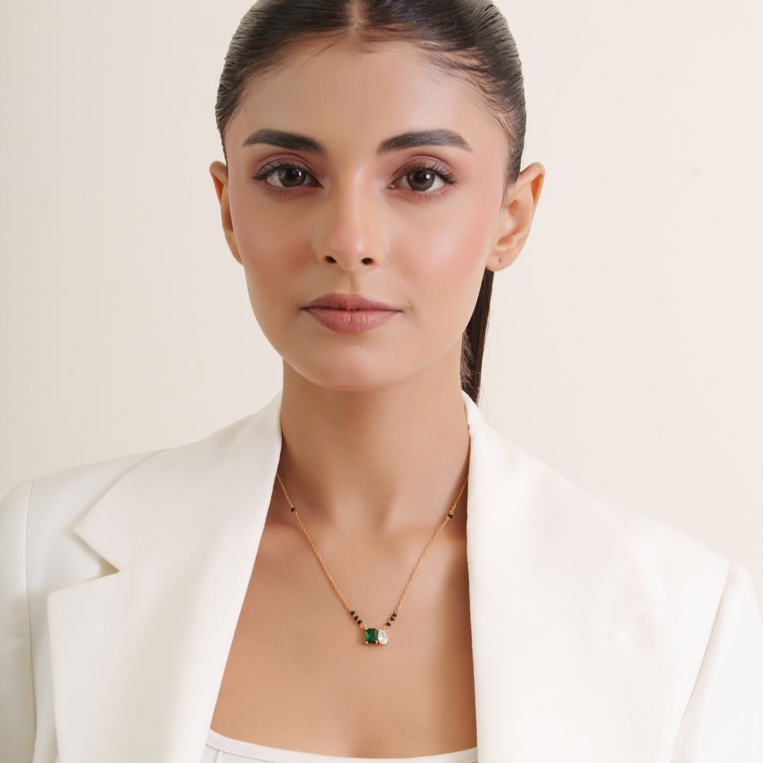 Evara Twin Essence Gold Mangalsutra