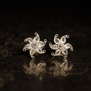 handcrafted Tarakashi filigree 925 silver toe ring