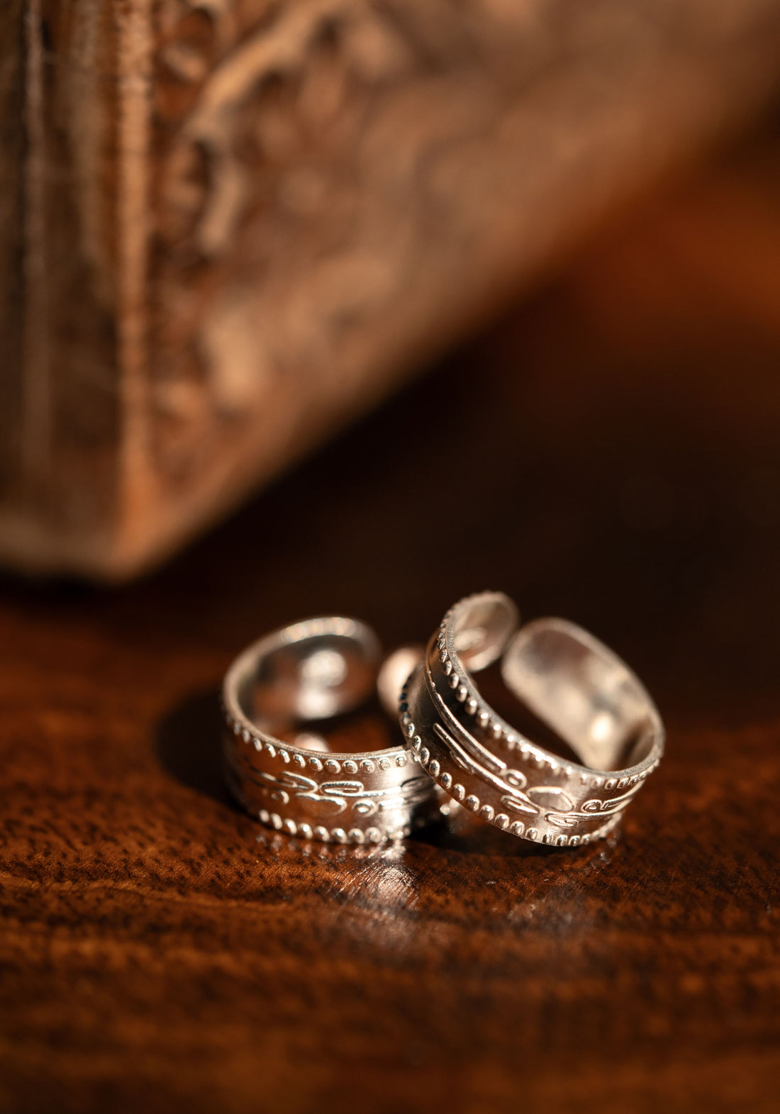 Bel Nature-Inspired Leaf Design Toe Ring