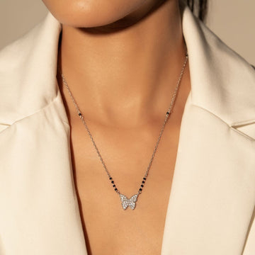 Noor Butterfly Mangalsutra