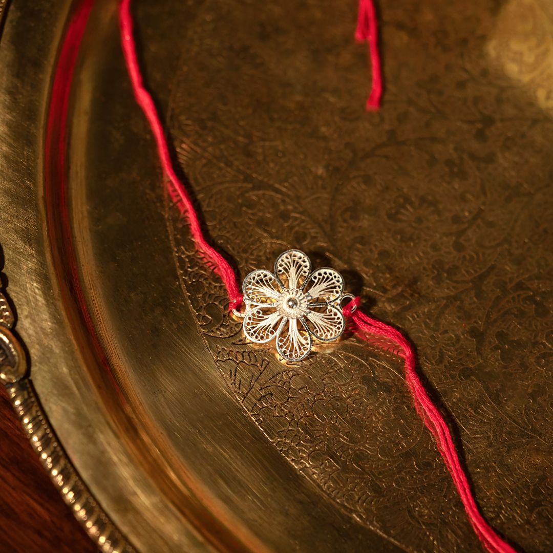 Classic Floral Rakhi