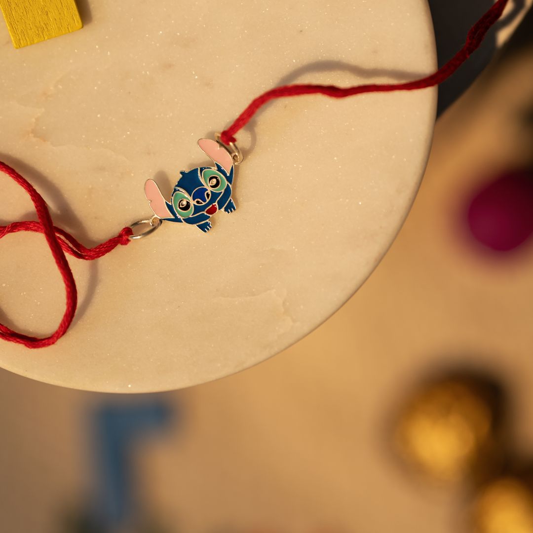 Stitch Silver Kids Rakhi