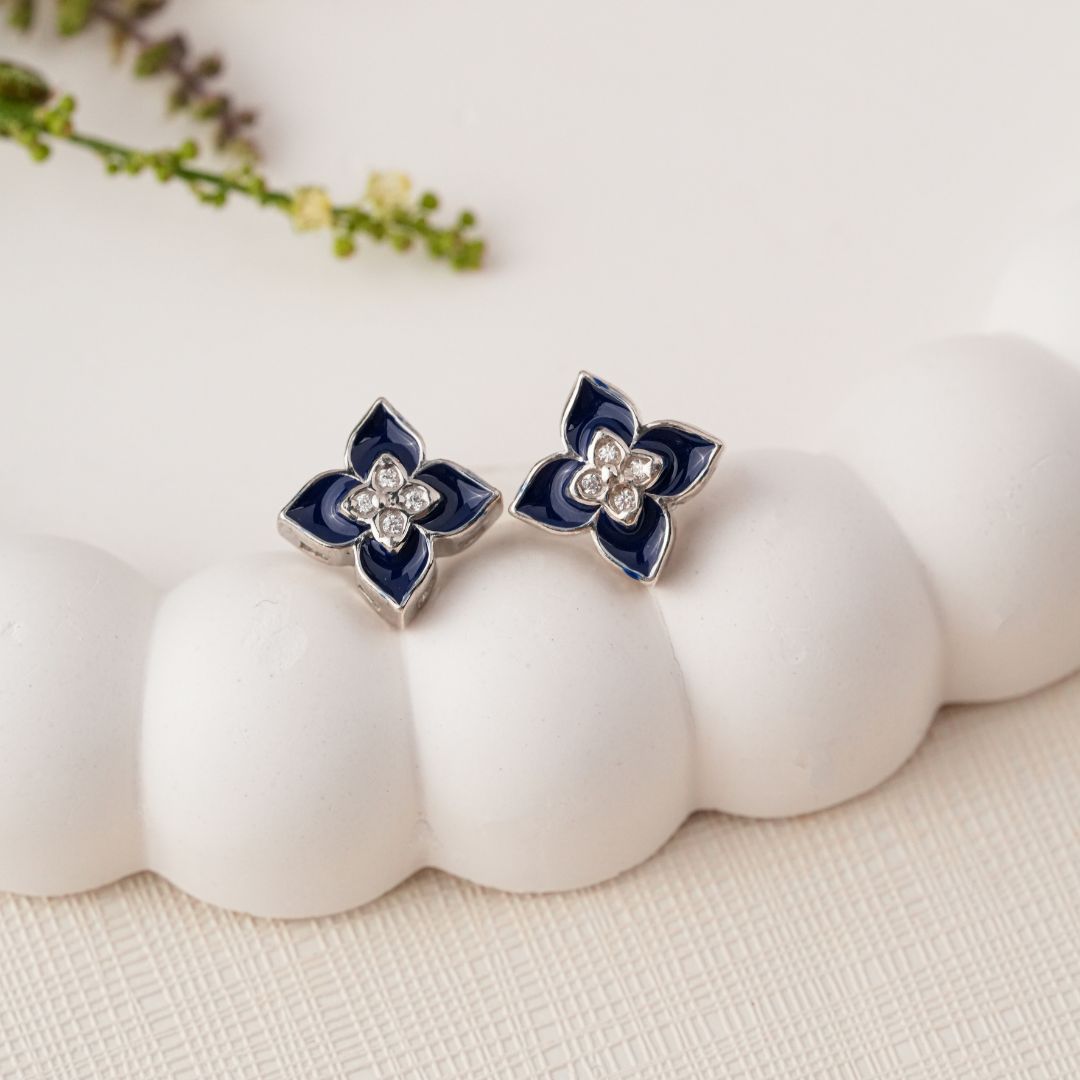 buy 925 sterling silver earrings women India online