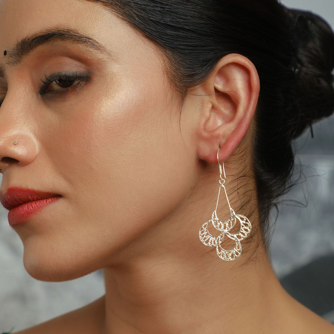 buy Tarakashi 925 silver earrings online India