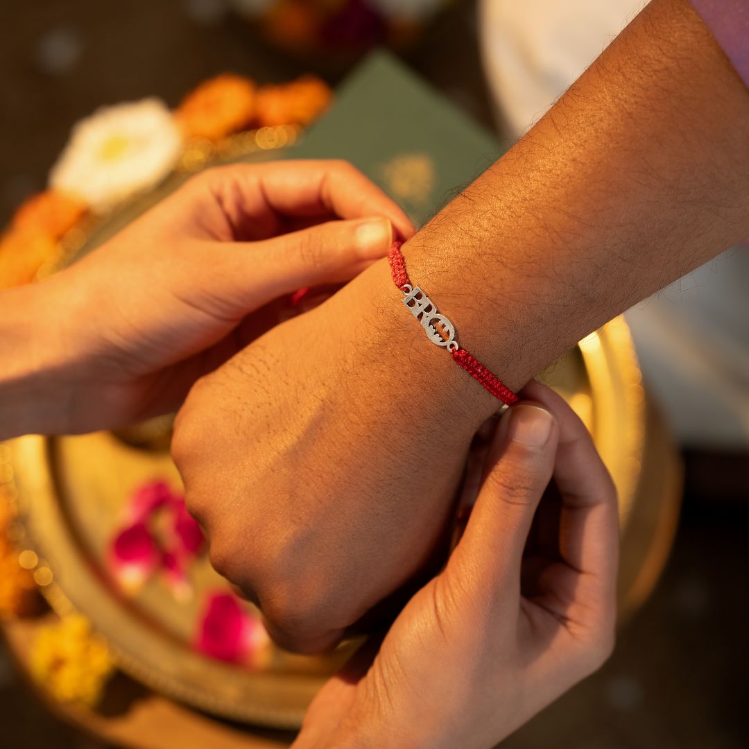 The BRO Silver Rakhi