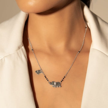 Elephant Duo Mangalsutra