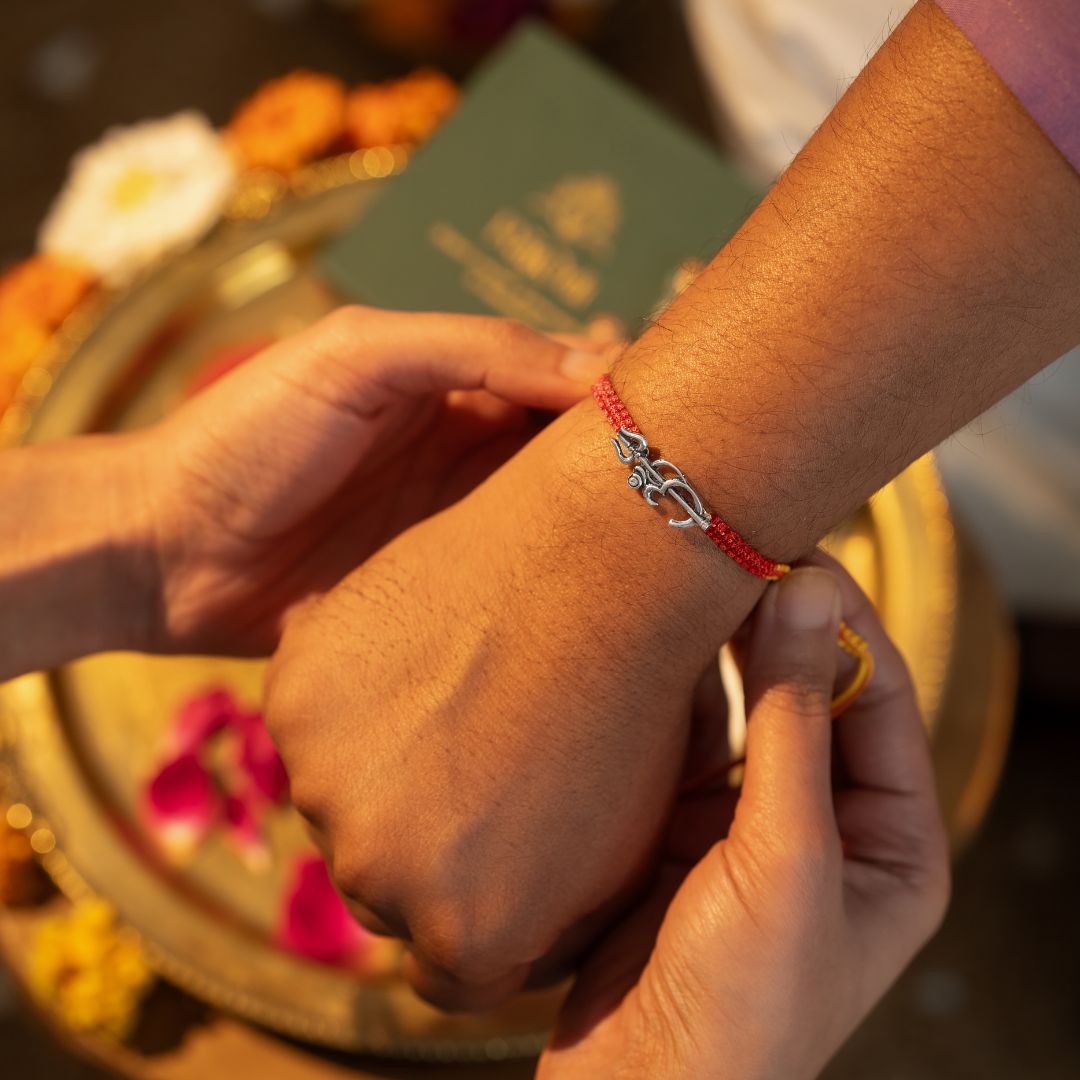 Trishul Mahadev Thread Rakhi