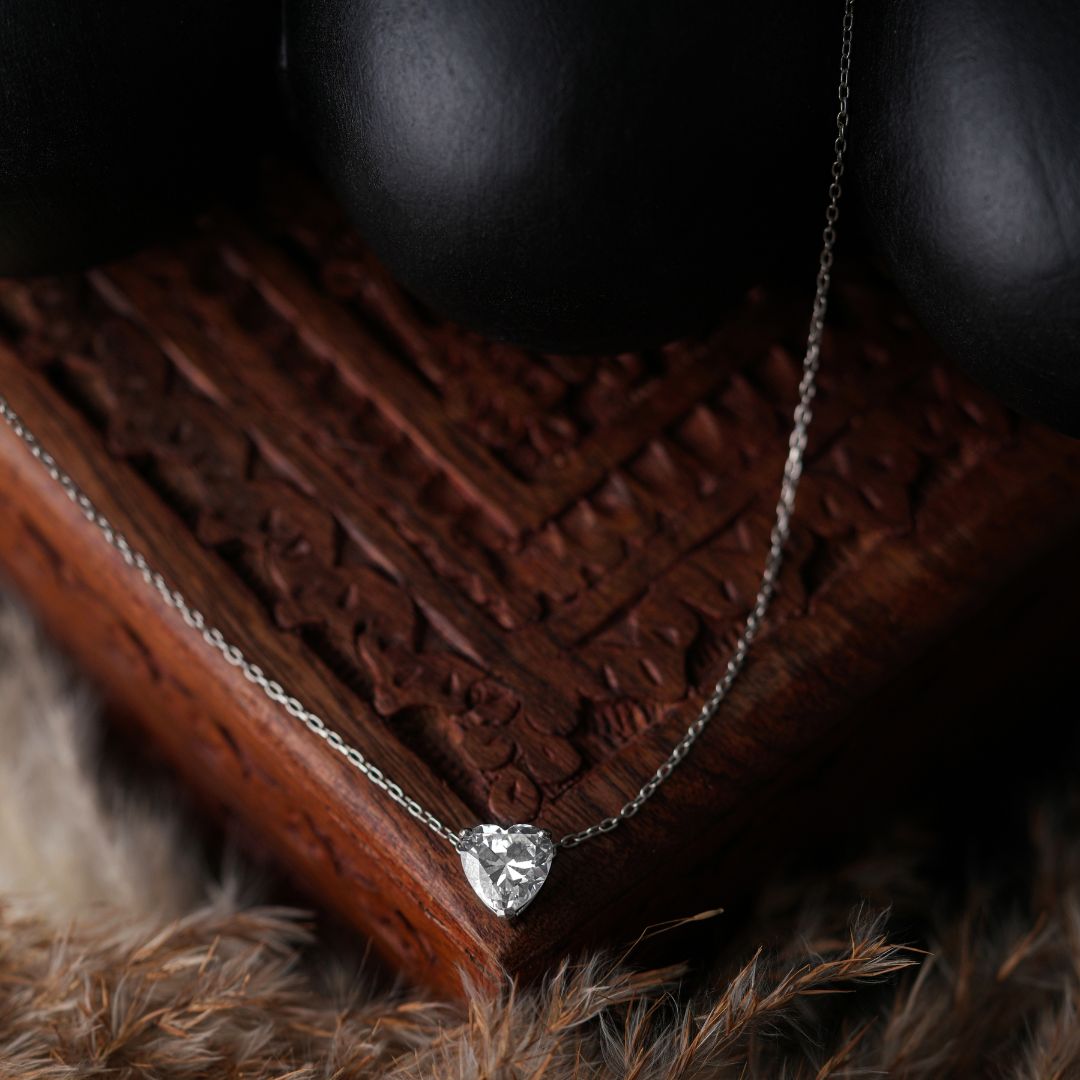 hallmarked 925 sterling silver pendant necklace India
