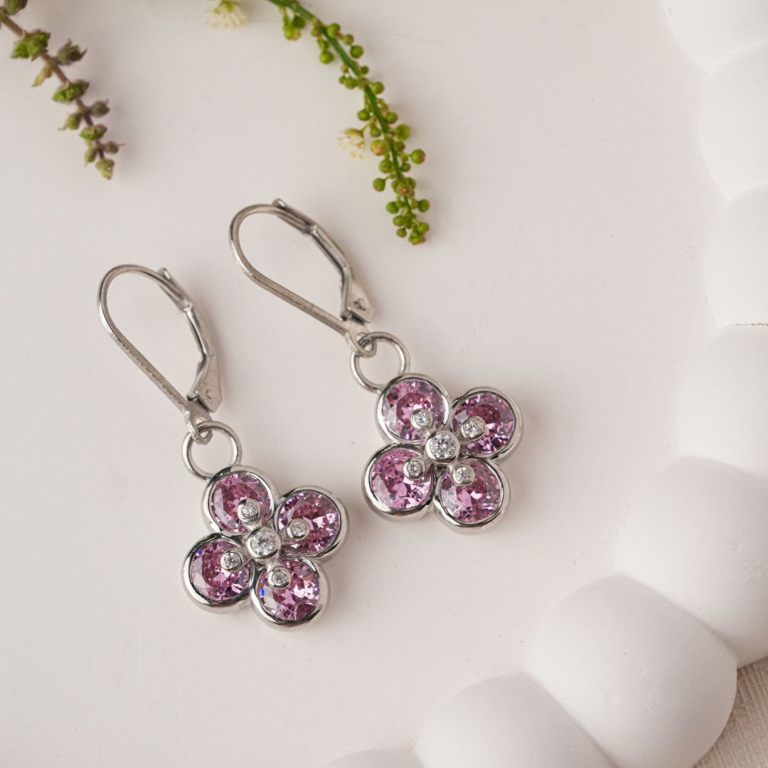 handcrafted 925 silver earrings India at best price