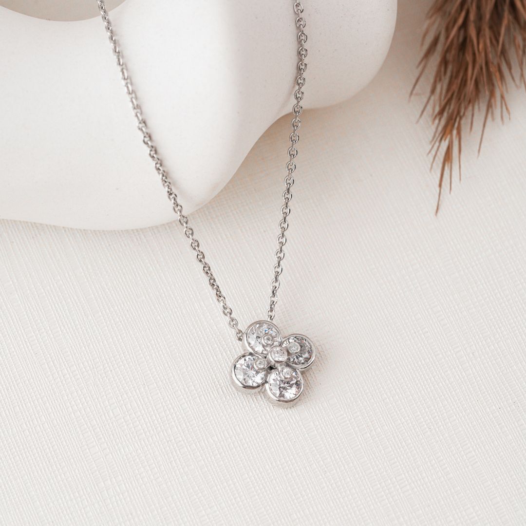 handcrafted 925 silver pendant with chain India
