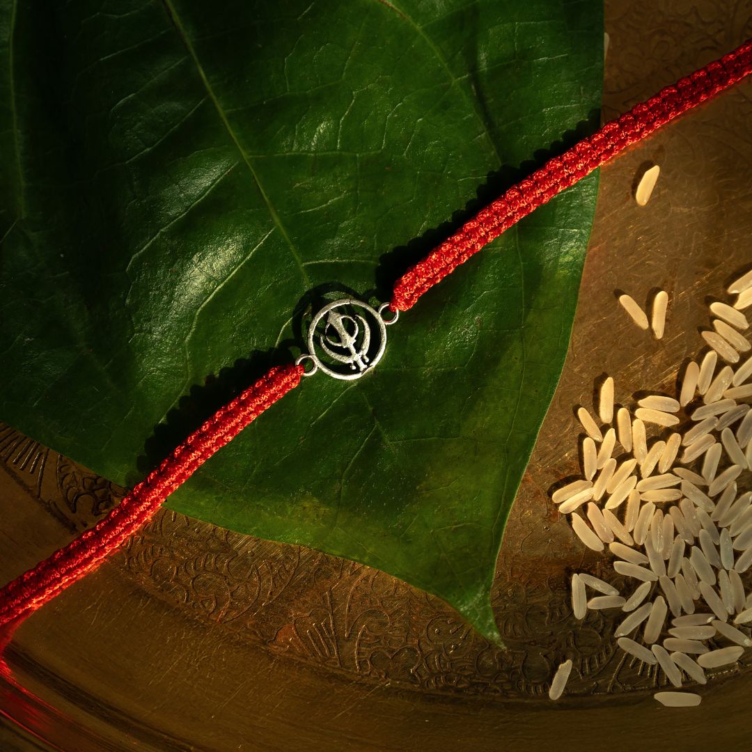 Khalsa Silver Rakhi
