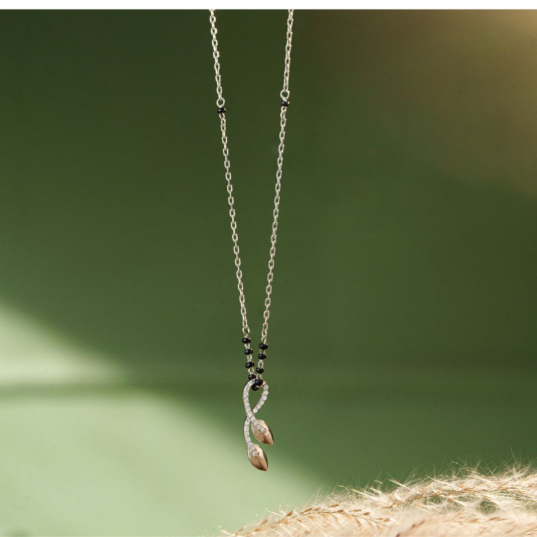 Twin Leaf Mangalsutra