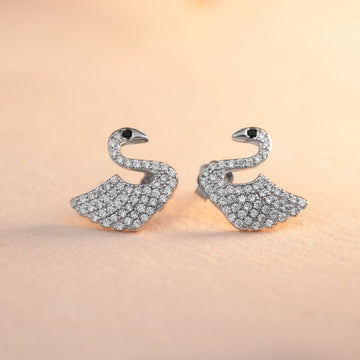 handcrafted 925 silver earrings India at best price