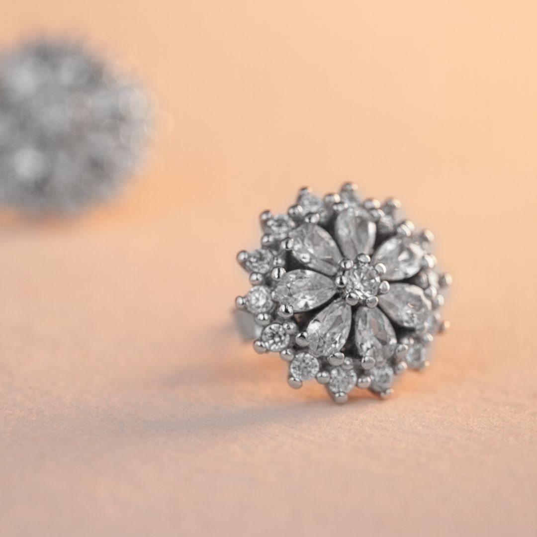 925 sterling silver earrings for women India online