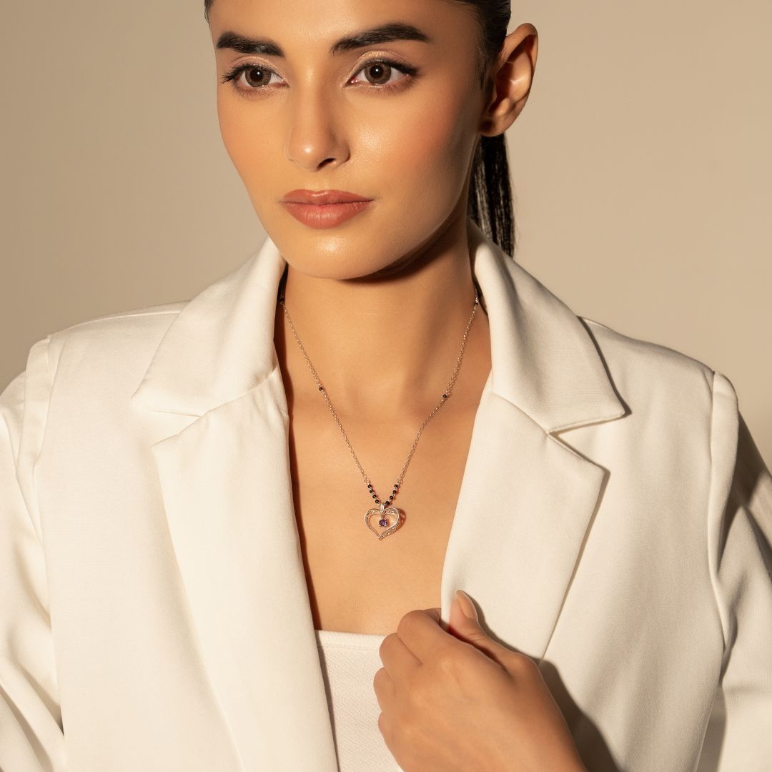 Amor Lilac Mangalsutra