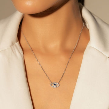 Evil Eye Pendant With Chain