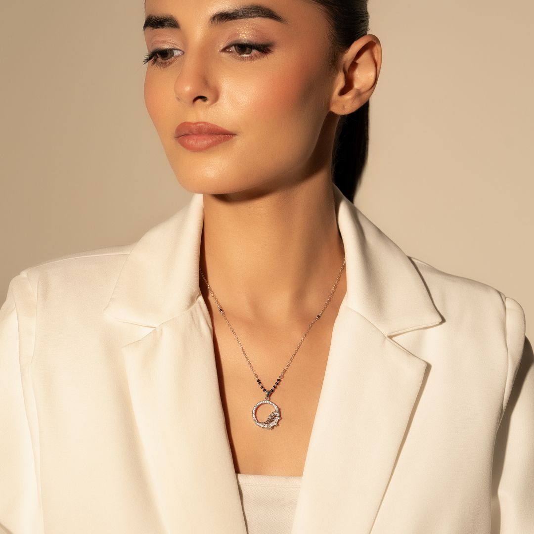 Ivory Veil Mangalsutra