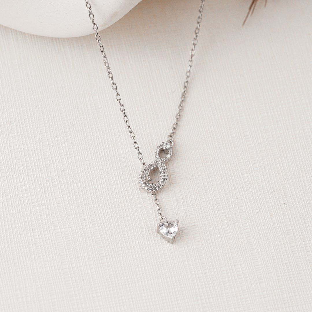 lightweight 925 silver pendant with chain women India