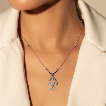 Floral Cluster Mangalsutra