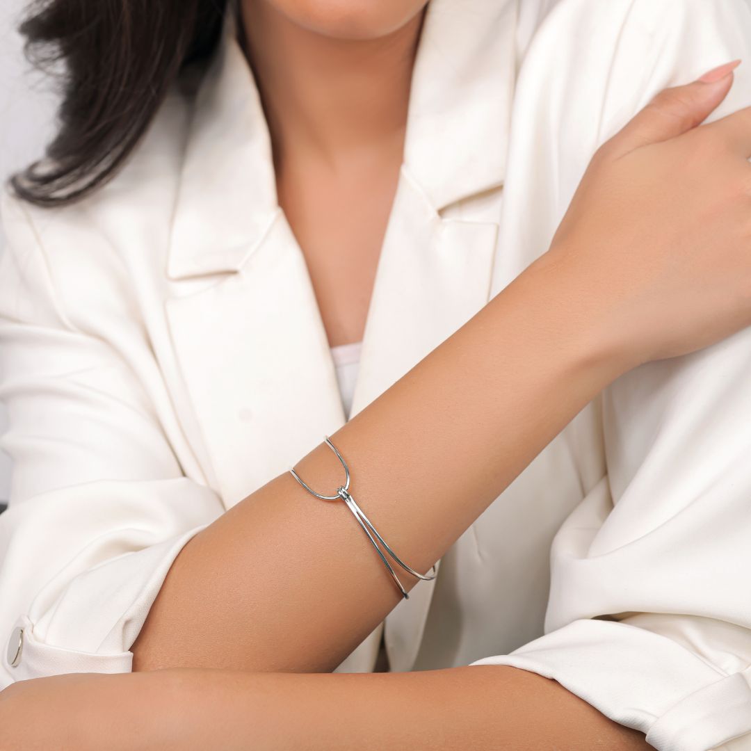 925 silver charm bracelet for women India online