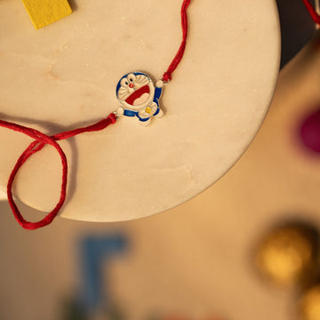 Doremon Silver Kids Rakhi