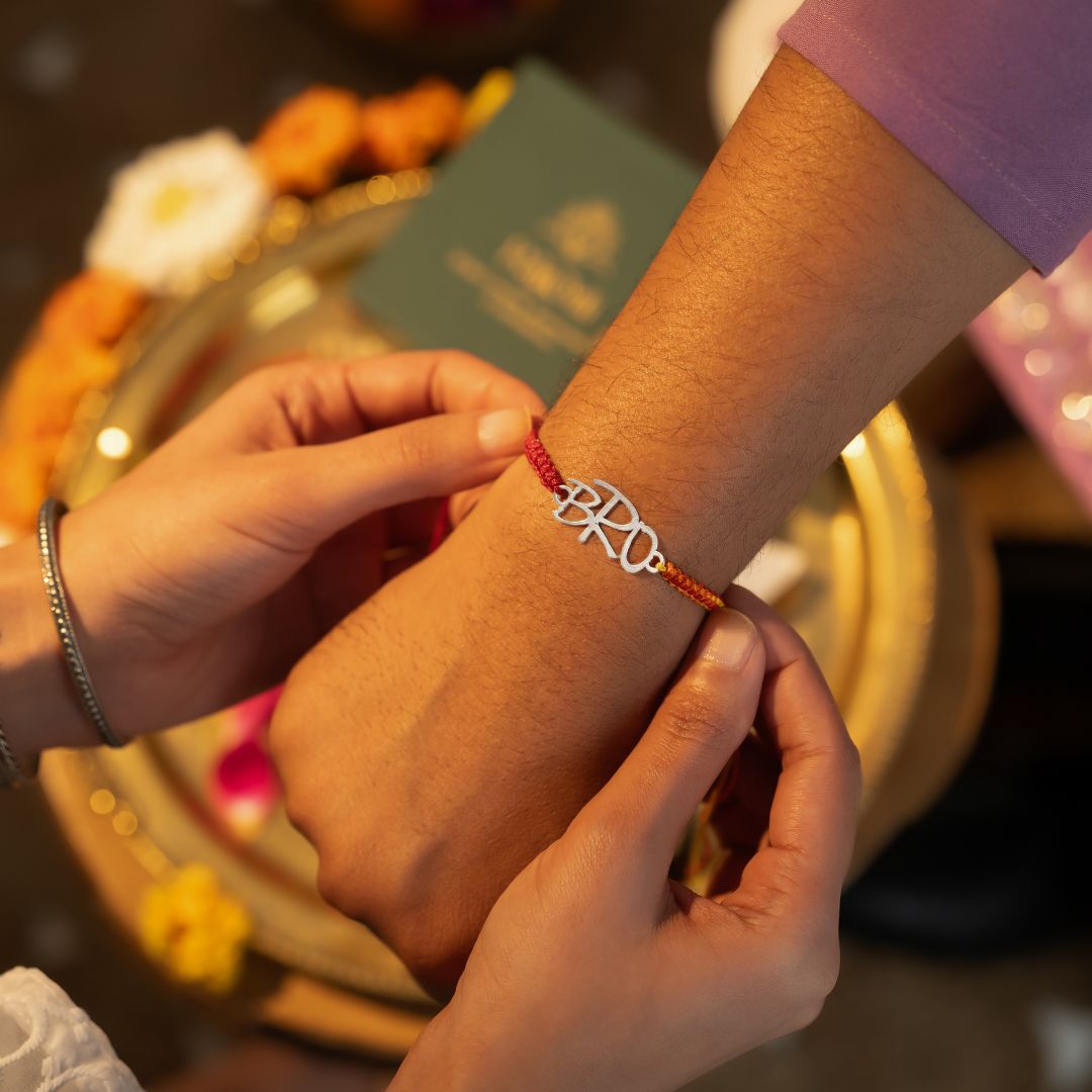 Bro Silver Rakhi