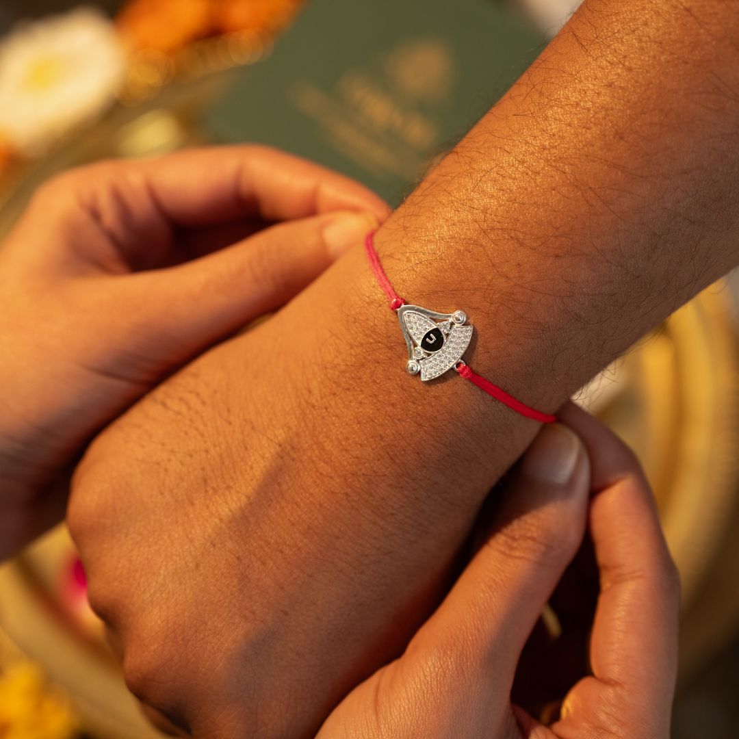Govinda Silver Rakhi