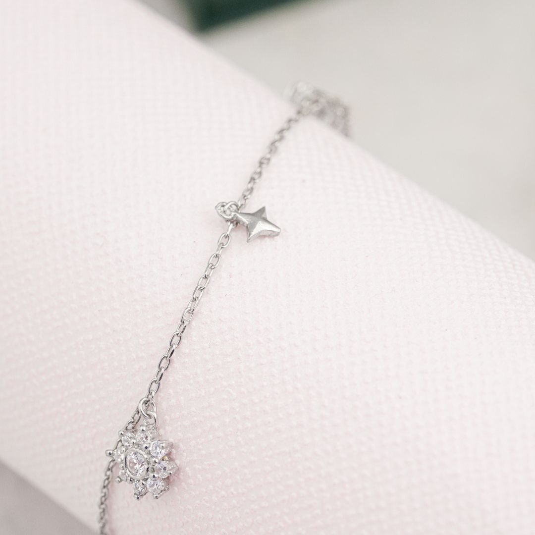 hallmarked 925 sterling silver bracelet India women