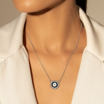 Zyra Nazar Pendant With Chain