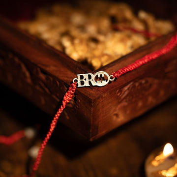 The BRO Silver Rakhi