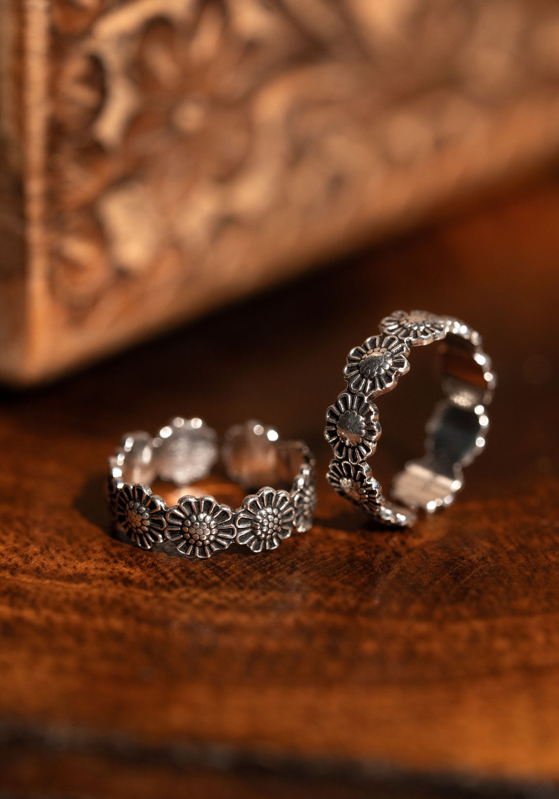 Kusum Silver Toe Ring