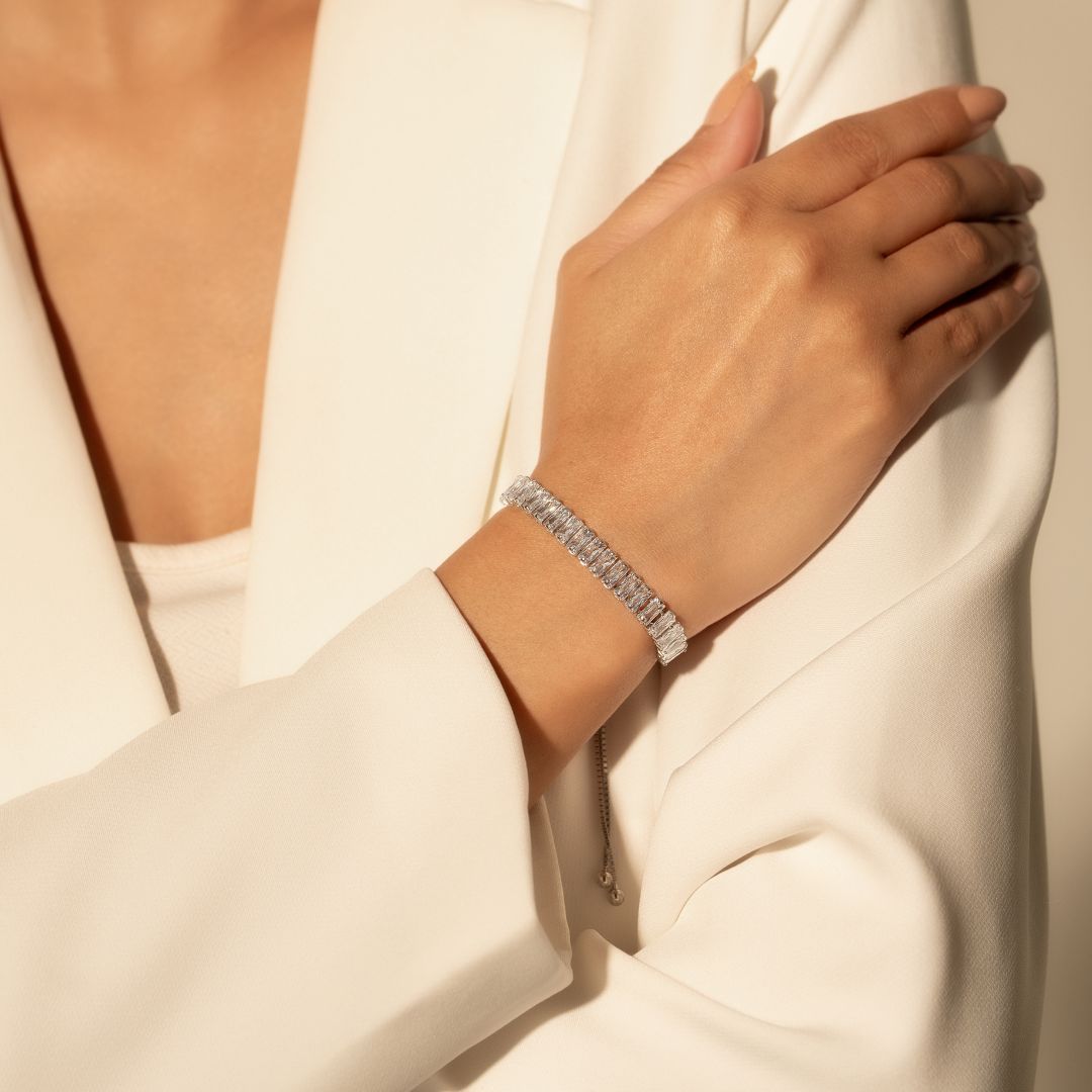 Tejas Silver Bracelet