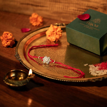 Dhruv Silver Rakhi