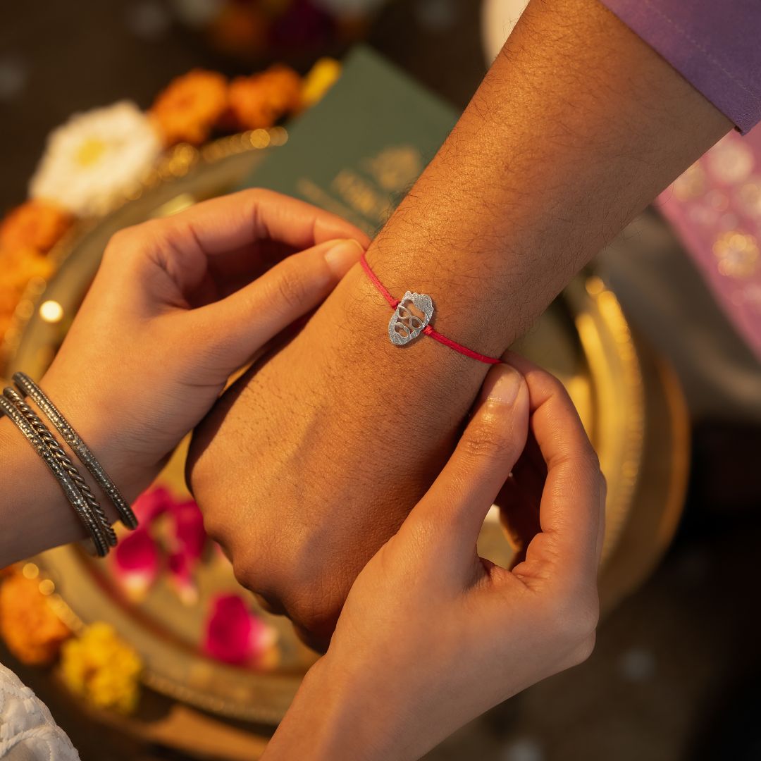 Dude Vibe Silver Rakhi