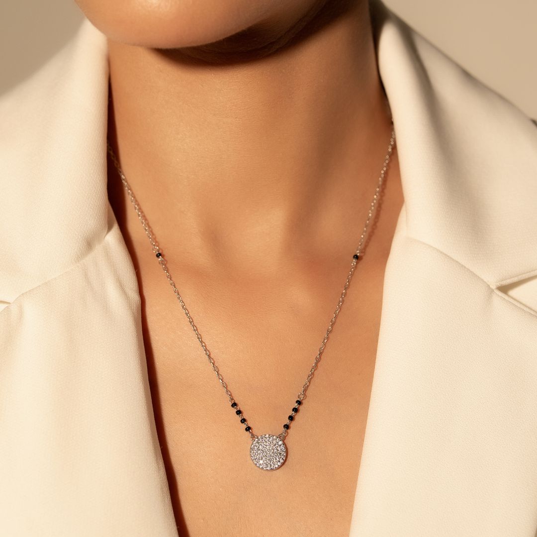 Halo Disc Luxe Mangalsutra