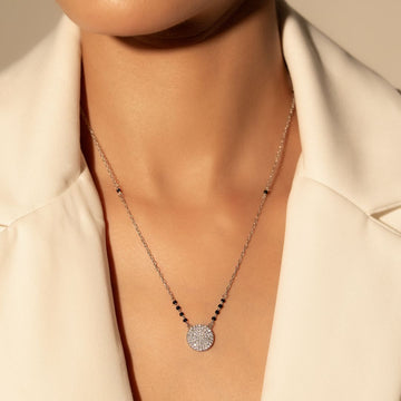 Halo Disc Luxe Mangalsutra