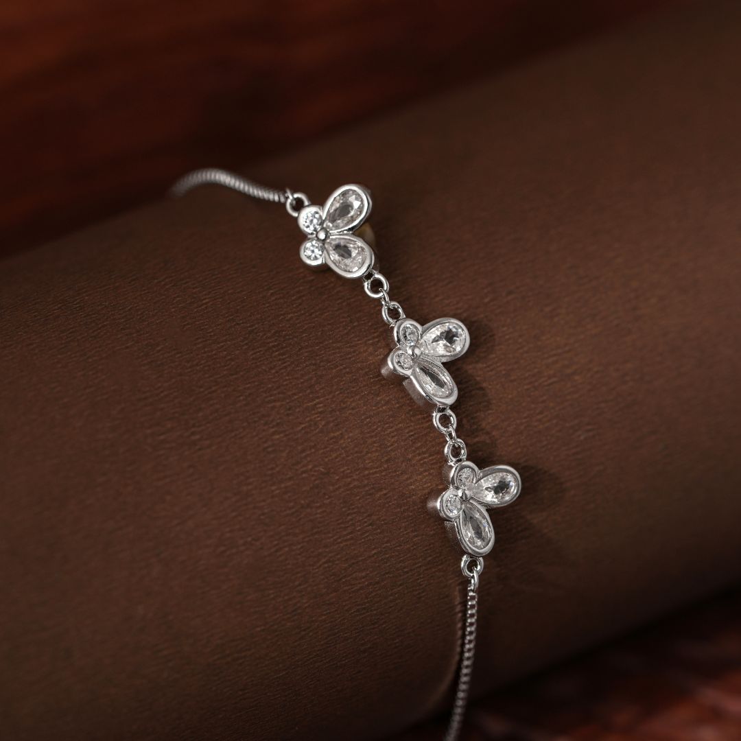 hallmarked 925 sterling silver bracelet India women