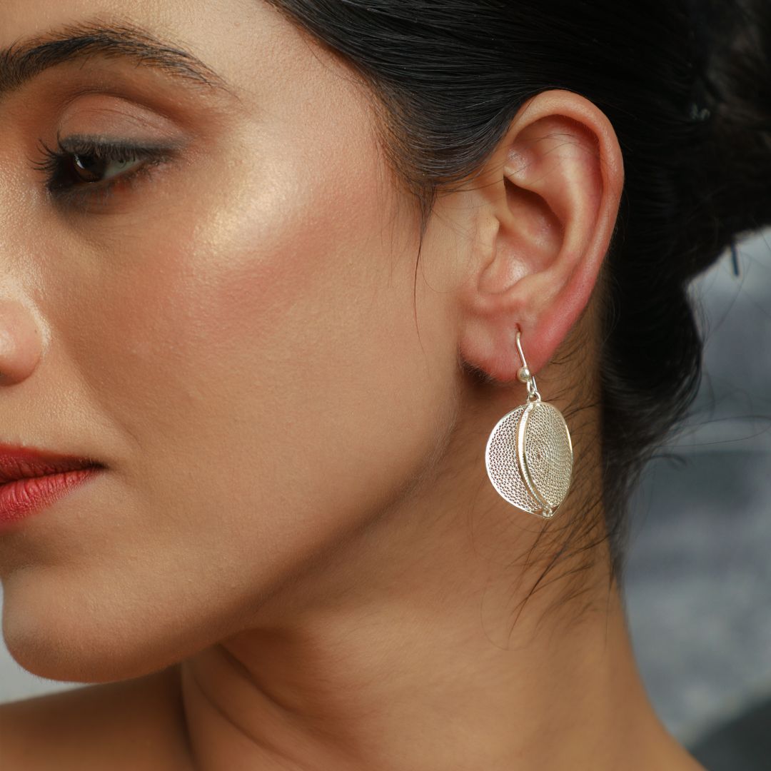 authentic Odisha Tarakashi 925 silver earrings women